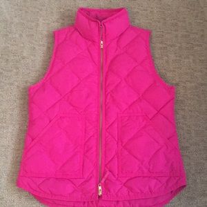 Jcrew pink vest
